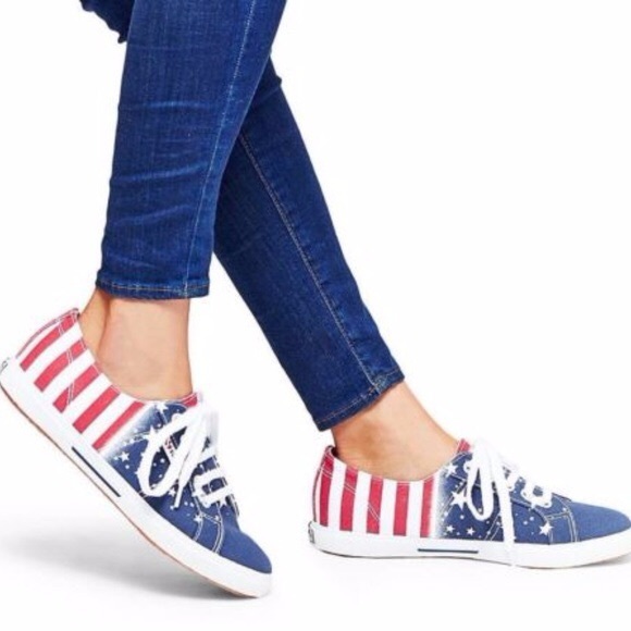 Superga Shoes - Superga American Flag Sneakers 37.5 NWT